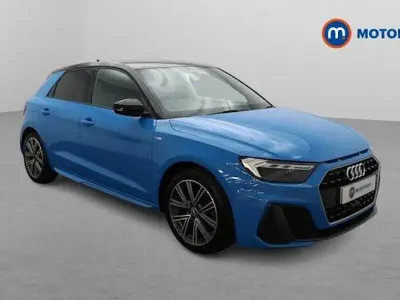 Used Audi A1 Sportback S-Line 150 HP (110 kW) 2022 Blue Hatchback