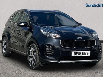 Used Kia Sportage GT-Line 114 HP (83 kW) 2017 Black SUV