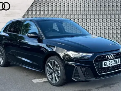 New Audi A1 Sportback S-Line 150 HP (110 kW) 2026 Black Hatchback