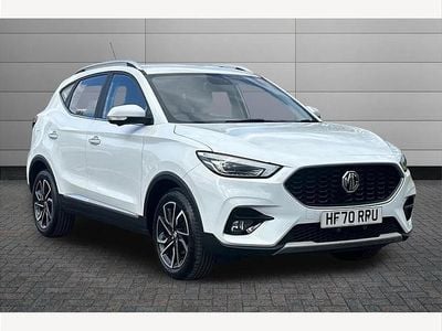Used MG ZS Exclusive 106 HP (77 kW) 2020 Arctic white SUV