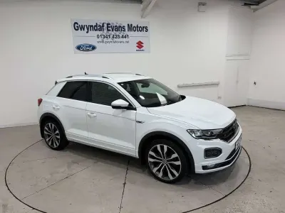 Usado VW T-Roc R-line 150 HP (110 kW) 2021 Branco SUV