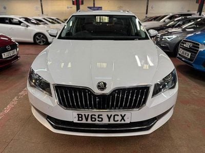 Used Skoda Superb SE L Executive 2015 White Estate
