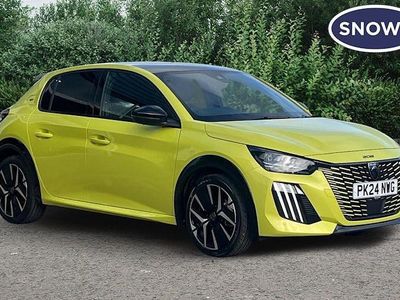 Used Peugeot 208 GT 102 HP (75 kW) 2024 Agueda yellow Hatchback