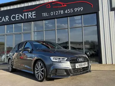 Used Audi A3 Sportback Black Edition 150 HP (110 kW) 2018 Grey Hatchback