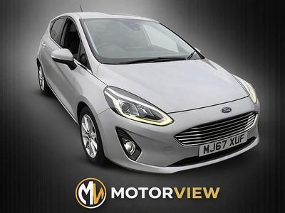 Used Ford Fiesta Titanium 2018 Silver Hatchback