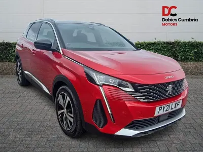 Used Peugeot 3008 GT 131 HP (96 kW) 2021 Red SUV