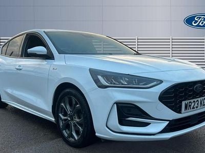 White Used 2023 Ford Focus ST-Line Hatchback | £13,947 (Good price)