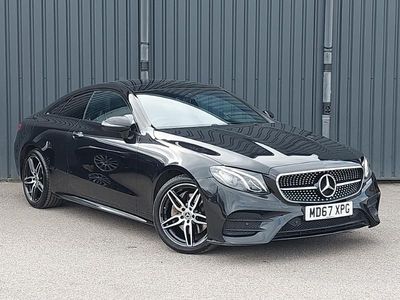 Black Used 2017 Mercedes E220 AMG Line Premium Coupe | £19,698 (A bit pricey)