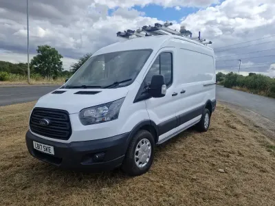 Used Ford Transit 130 HP (95 kW) 2017 White Van