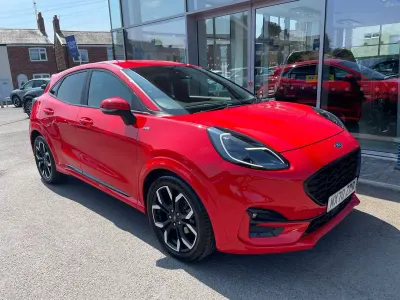 Used Ford Puma ST-Line X 125 HP (91 kW) 2020 Red SUV