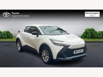 White Used 2024 Toyota C-HR SUV | £22,285 (Good price)