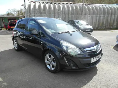 Używany Vauxhall Corsa 2012 Czarny Hatchback