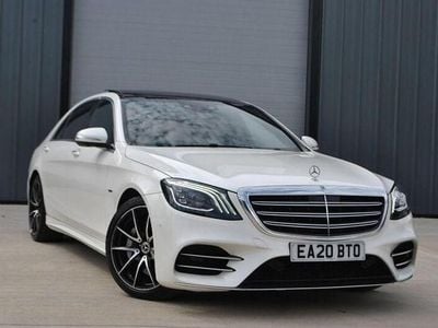 White Used 2020 Mercedes S350 Executive Sedan | £37,990 (Expensive)