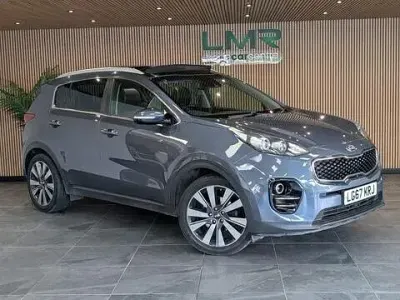 Used Kia Sportage 141 HP (103 kW) 2017 Blue SUV