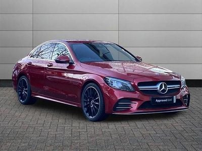 Red Used 2020 Mercedes C43 AMG Edition Sedan | £29,395 (Fair price)
