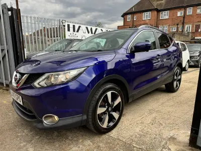 Używany Nissan Qashqai N-Connecta 2017 Niebieski SUV