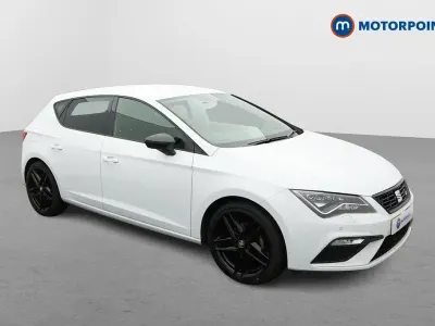 Used Seat Leon Black Edition 131 HP (96 kW) 2020 White Hatchback