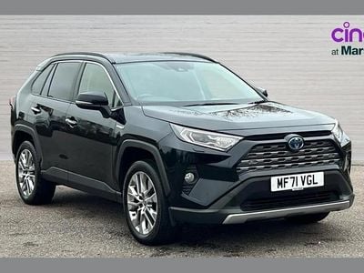 Used Toyota RAV4 Hybrid 214 HP (157 kW) 2021 Black SUV