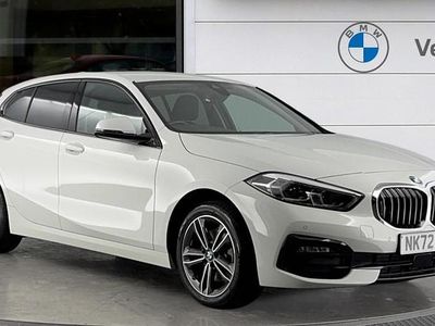 Used BMW 118 Sport Line 134 HP (98 kW) 2022 White Hatchback
