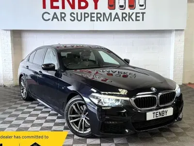Used BMW 520 M Sport 190 HP (139 kW) 2018 Black Sedan