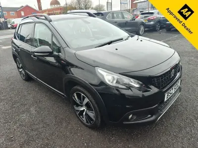 Used Peugeot 2008 GT-line 100 HP (73 kW) 2017 Black SUV