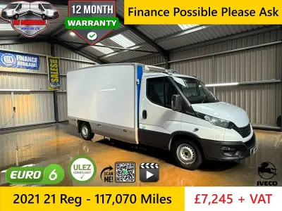 Used Iveco Daily 140 HP (102 kW) 2021 White Cabriolet