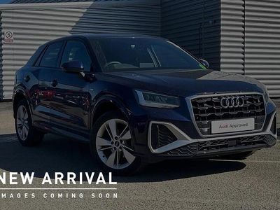 Begagnad Audi Q2 S-Line 147 HK (108 kW) 2023 Blå SUV