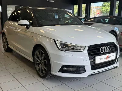 Used Audi A1 Sportback Black Edition 125 HP (91 kW) 2018 White Hatchback