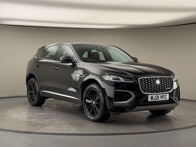 Santorini black Used 2021 Jaguar F-Pace R-Dynamic SUV | £24,200 (Good price)