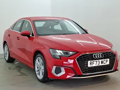 Used Audi A3 Sport 150 HP (110 kW) 2023 Red Sedan