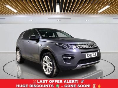 Grey Used 2018 Land Rover Discovery Sport HSE SUV | £12,399 (Good price)