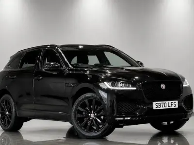 Used Jaguar F-Pace Chequered Flag 180 HP (132 kW) 2020 Black SUV