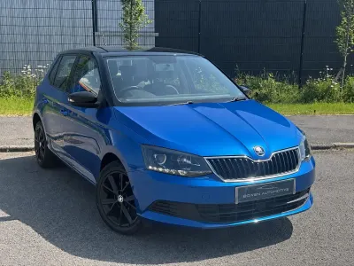 Used Skoda Fabia Colour Edition 2016 Blue Hatchback