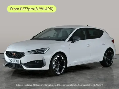 Used Cupra Leon 150 HP (110 kW) 2023 White Hatchback