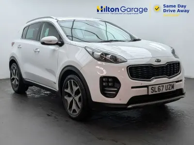 Used Kia Sportage GT-Line 177 HP (130 kW) 2018 White SUV