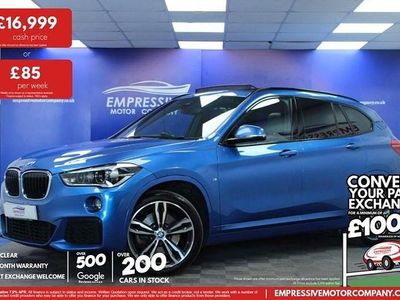 Used BMW X1 M Sport 190 HP (139 kW) 2019 Blue SUV