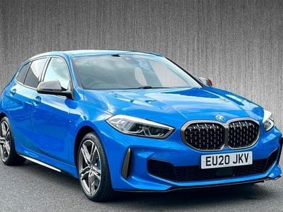 Used BMW M135 Comfort Edition 306 HP (225 kW) 2020 Blue Hatchback