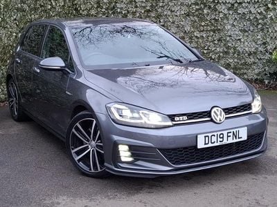 Used VW Golf VII GTD 184 HP (135 kW) 2019 Grey Hatchback