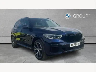 Used BMW X5 M Sport 394 HP (289 kW) 2022 Blue SUV