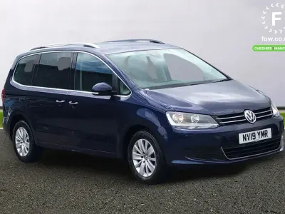 Used VW Sharan SE 2019 Blue MPV