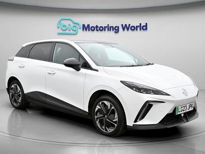 Used MG MG4 EV Trophy 319 kW (435 HP) 2023 White Hatchback
