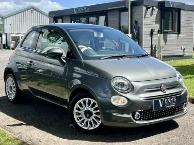 Used Fiat 500 Lounge 69 HP (50 kW) 2018 Grey Hatchback