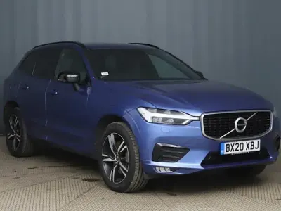 Used Volvo XC60 R-Design 250 HP (183 kW) 2019 Blue SUV