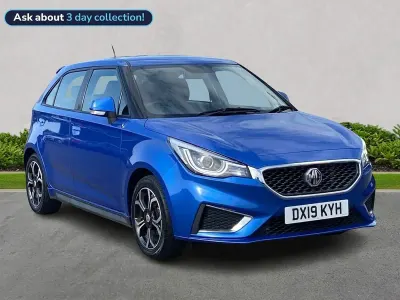 Used MG MG3 Exclusive 106 HP (77 kW) 2019 Blue Hatchback