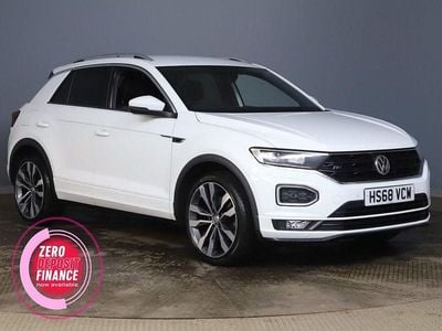 White Used 2019 VW T-Roc R-line SUV | £15,699 (Good price)