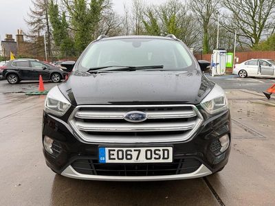 Used Ford Kuga Titanium 150 HP (110 kW) 2017 Black SUV