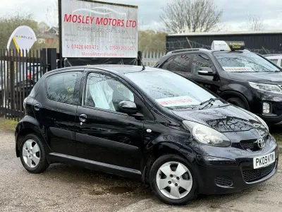 Used Toyota Aygo 2009 Black Hatchback