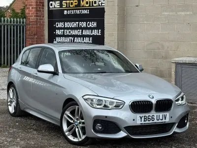 Begagnad BMW 116 M Sport 2017 Silver Halvkombi