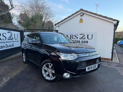 Black Used 2014 Mitsubishi Outlander SUV | £7,895 (A bit pricey)