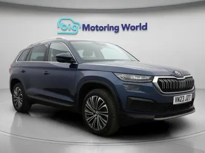 Used Skoda Kodiaq SE L Executive 150 HP (110 kW) 2023 Blue SUV